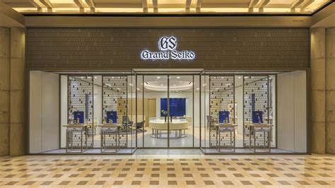 Grand Seiko Boutique Singapore Marina Bay Sands.